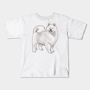 Dog - Samoyed - White Kids T-Shirt